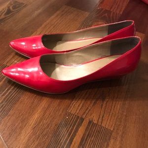 Bandolino Red Women’s Wedges-Size 10